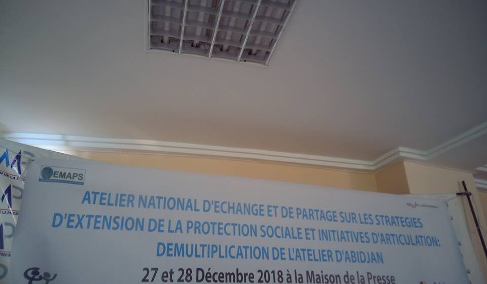 ATELIER NATIONAL D’ÉCHANGE ET DE PARTAGE SUR LES STRATÉGIES D’EXTENSION DE LA PROTECTION SOCIALE ET INITIATIVES D’ARTICULATION